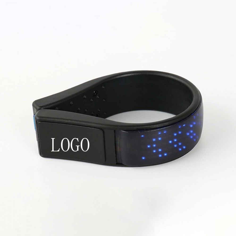 LED Luminous Magic Screen Shoe Clip with Logo