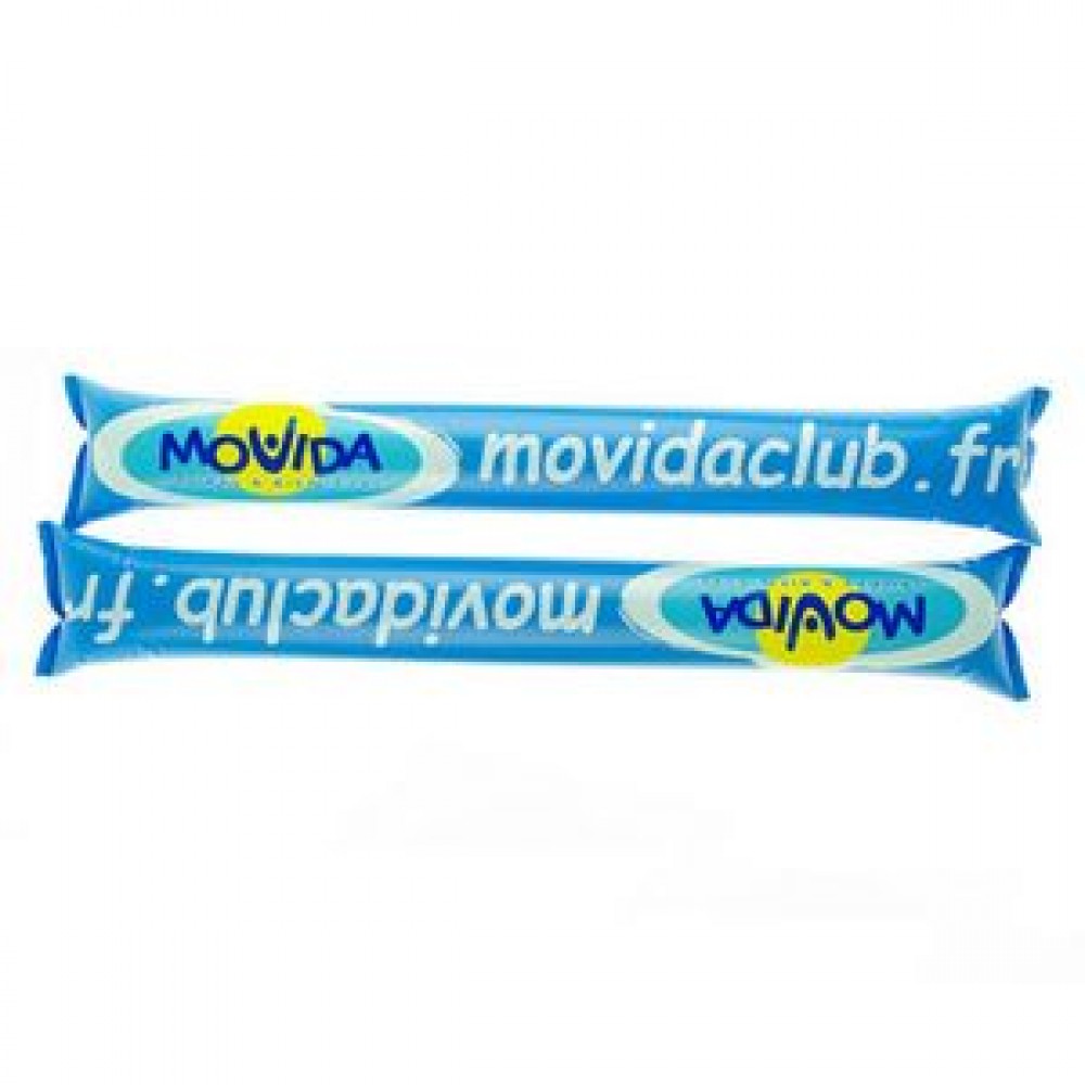 Logo Branded Round Angle Flash Bang Inflatable Thunder Sticks (23 5/8"x3 15/16") Logo Branded Round Angle Flash Bang Inflatable Thunder Sticks (23 5/8"x3 15/16")