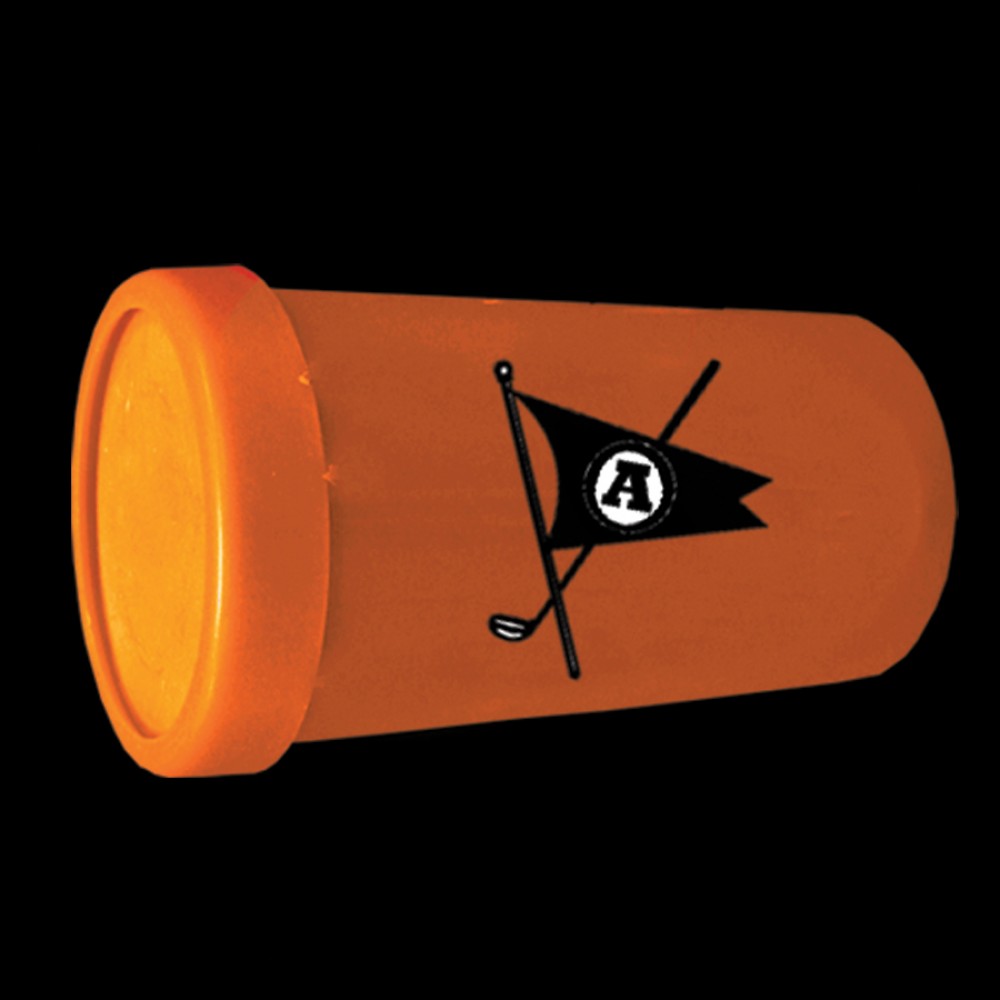 3" Orange Super Air Blaster with Logo