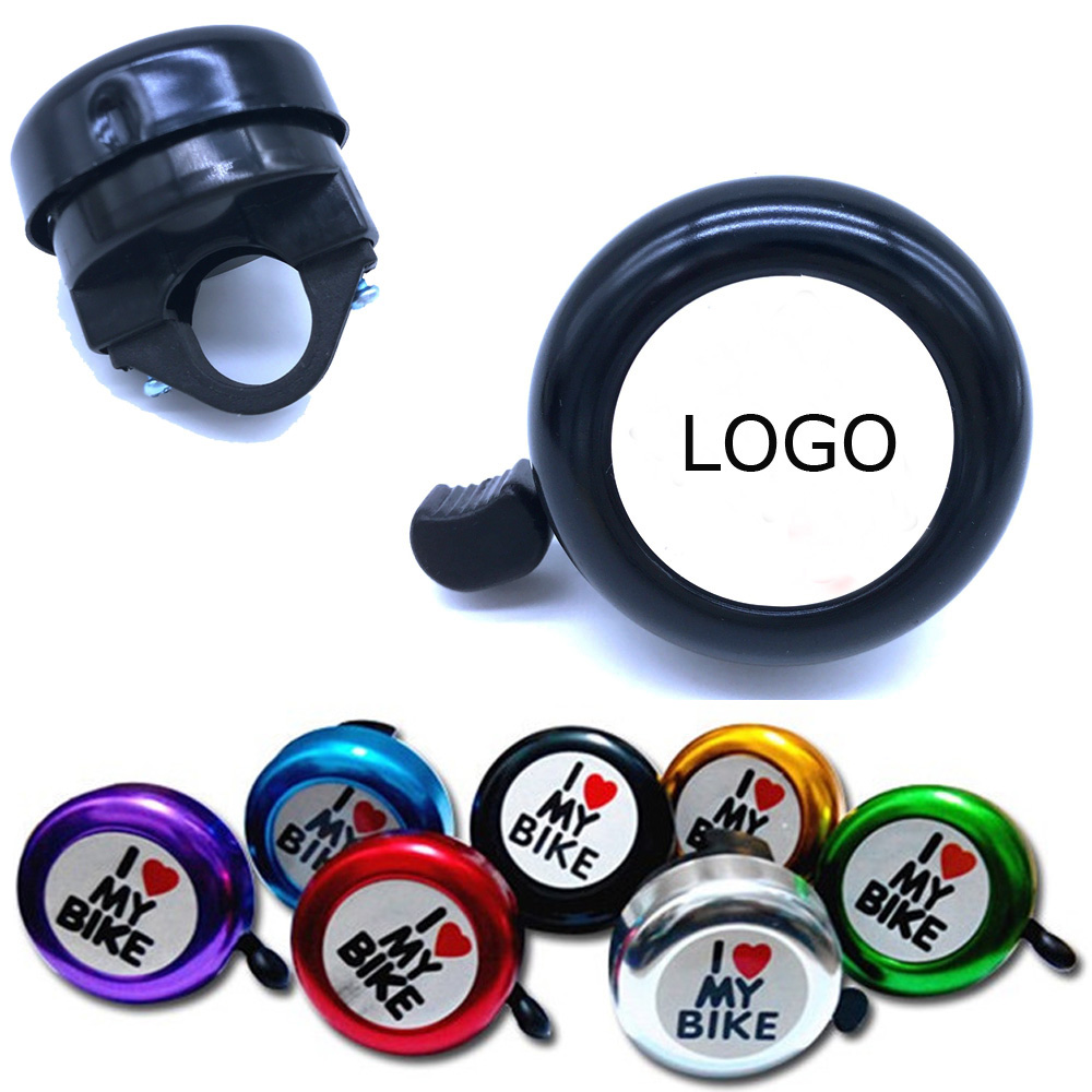 Custom Imprinted Mini Round Bicycle Bell Ring