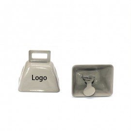 Metal Cowbell Noise Maker with Logo  Metal Cowbell Noise Maker with Logo