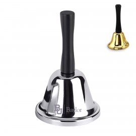 Promotional Electroplate Hand Bell Service Ring