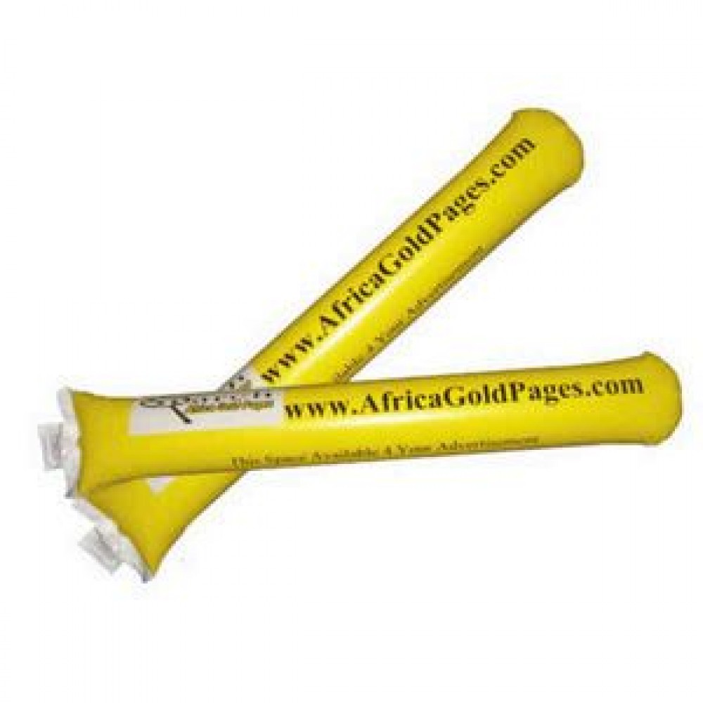 Logo Branded Inflatable Noisemaker Thunderstick Cheering Stix Bam Stick (6) Logo Branded Inflatable Noisemaker Thunderstick Cheering Stix Bam Stick (6)