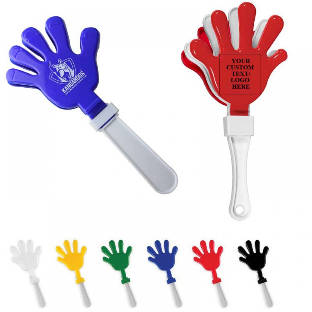 Plastic Hand Clapper with Logo