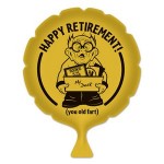 Happy Retirement! Whoopee Cushion Custom Imprinted