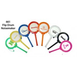 Customizes Flip Drum Party Noise Maker - Sports, Party, Toy Noisemaker Group