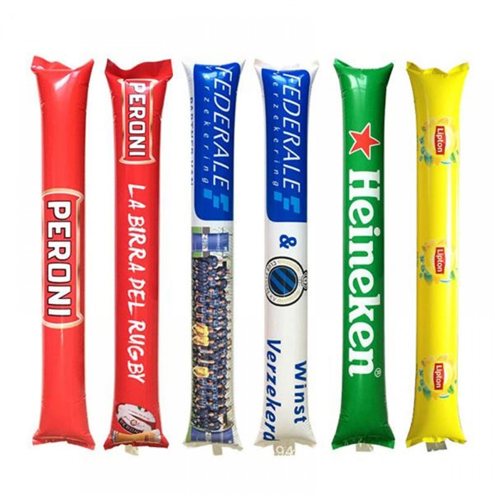 Custom Printed Inflatable Thunder Sticks Cheering Sticks Custom Printed Inflatable Thunder Sticks Cheering Sticks