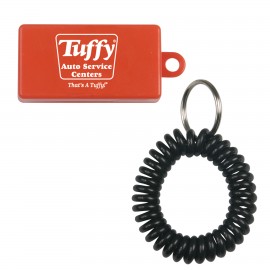 Key Ring Clicker with Armband with Logo