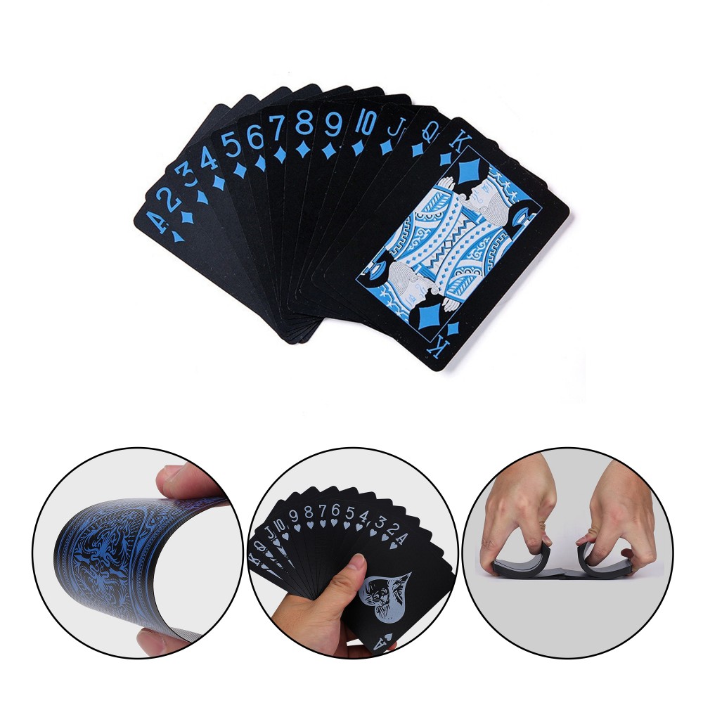 Durable & Fun Custom PVC Waterproof Playing Cards with Logo