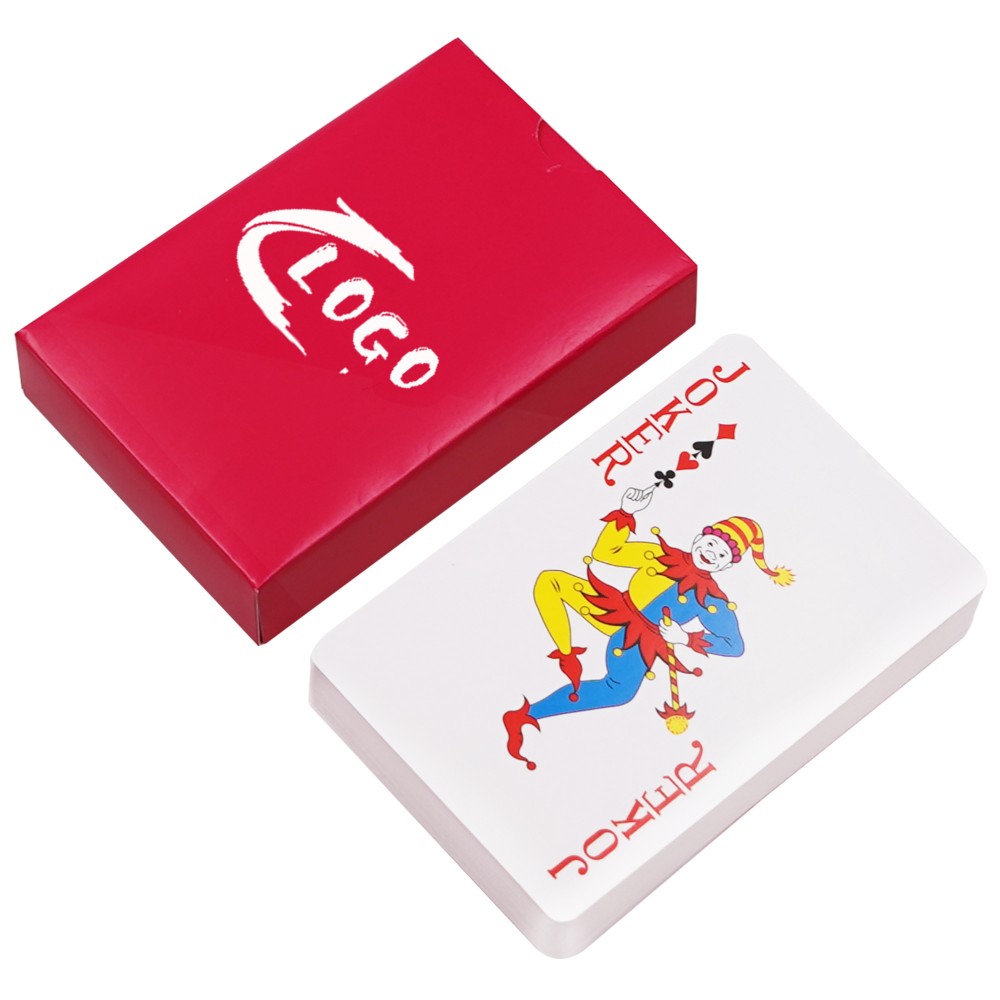 Full Color Premium Customized Standard Poker Playing Cards with Logo Full Color Premium Customized Standard Poker Playing Cards with Logo