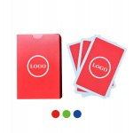Premium Custom Playing Cards | Full Color Printing, Customizable Front & Back | Poker Size with Logo