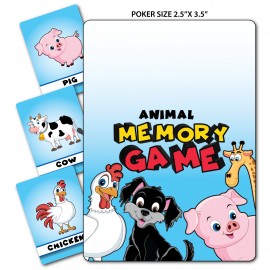 Promotional Animal Memory & Matching Game