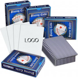 Promotional Poker Size Playing Cards Full Color Customize