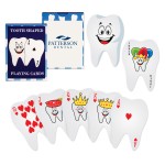 Customized Tooth-Shaped Playing Cards