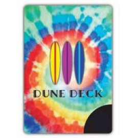 Logo Branded Tie Dye Theme Poker Size Playing Cards