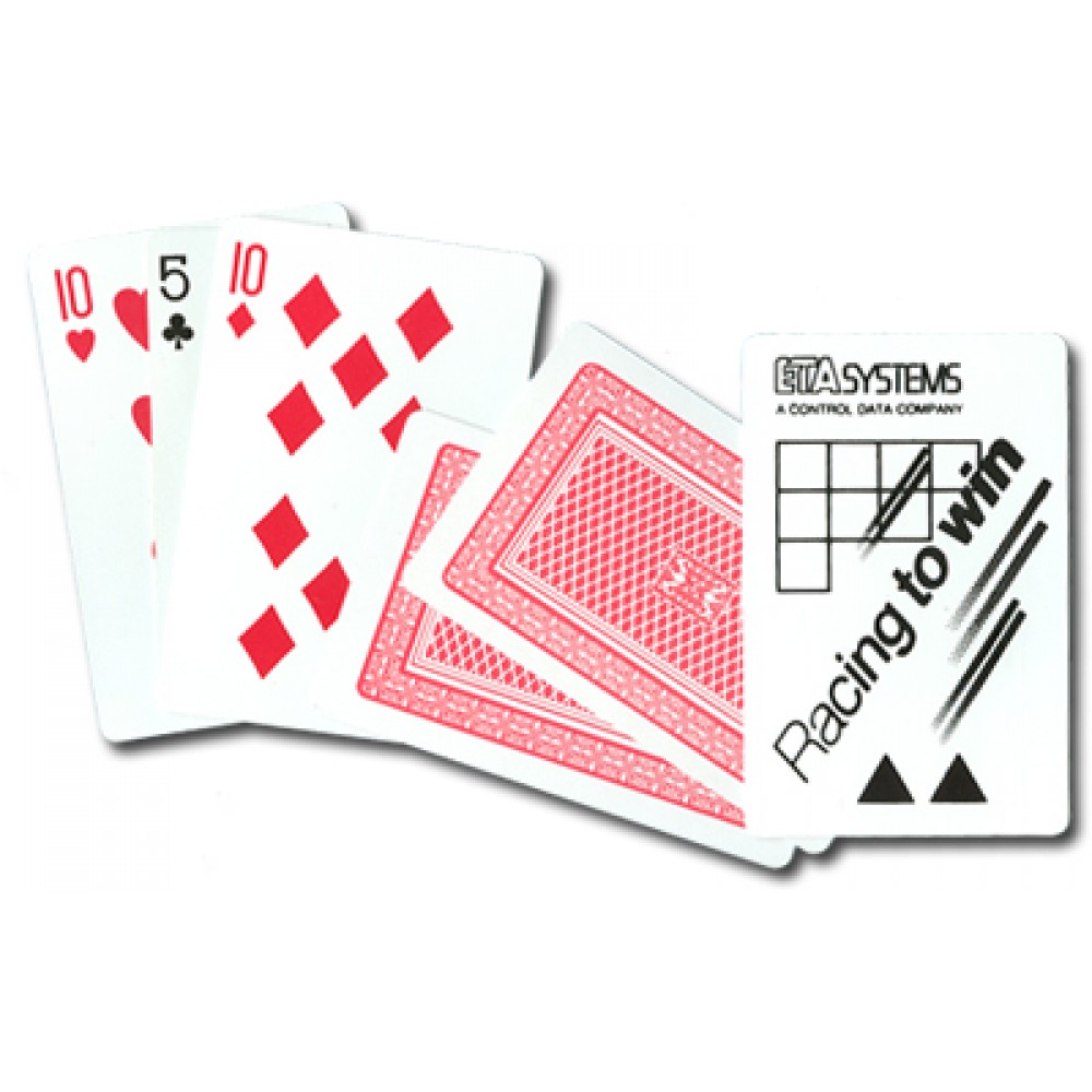 Three Card Monte Magic Trick with Logo