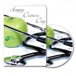 Customized Happy Doctor's Day Greeting Card with Matching CD