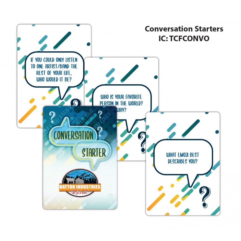 Personalized Conversation Starters Poker Card Deck Personalized Conversation Starters Poker Card Deck