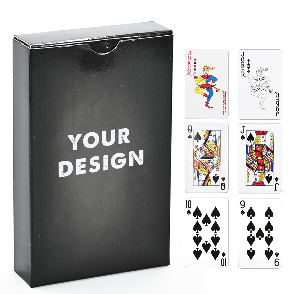 Promotional Fully Customized Purple Core Paper Playing Cards Promotional Fully Customized Purple Core Paper Playing Cards