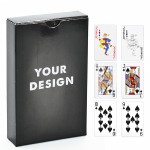 Promotional Fully Customized Purple Core Paper Playing Cards