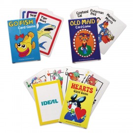 Assorted Playing Card Games with Logo