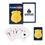Police Safety Playing Cards with Logo