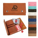 Personalized Leatherette Card & Dice Set
