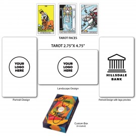 Logo Branded Tarot Deck  Logo Branded Tarot Deck