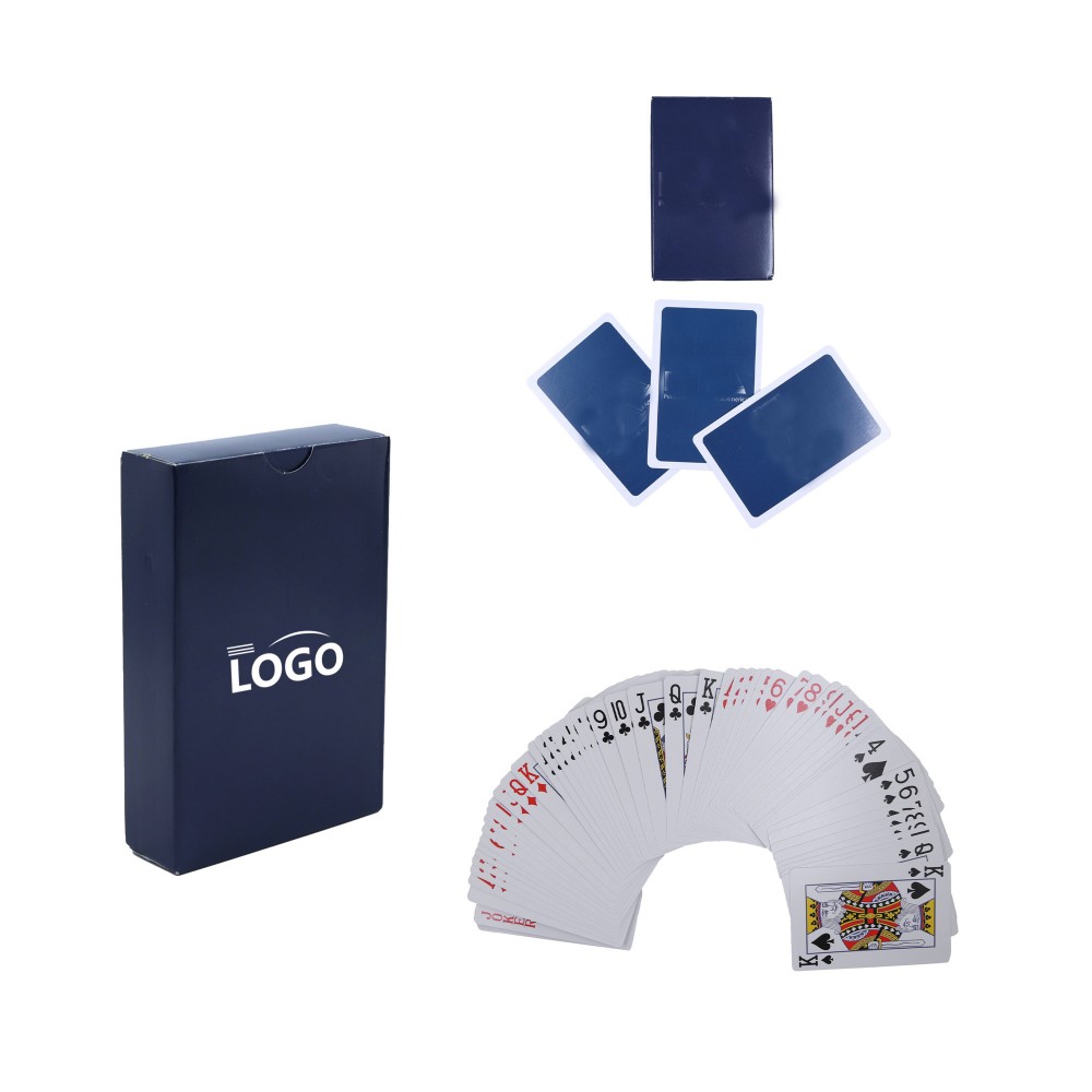 Logo Branded Full Color Custom Poker Size Playing Cards Logo Branded Full Color Custom Poker Size Playing Cards