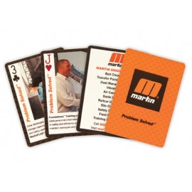 Custom Faces Playing Cards Cello Wrap Logo Printed