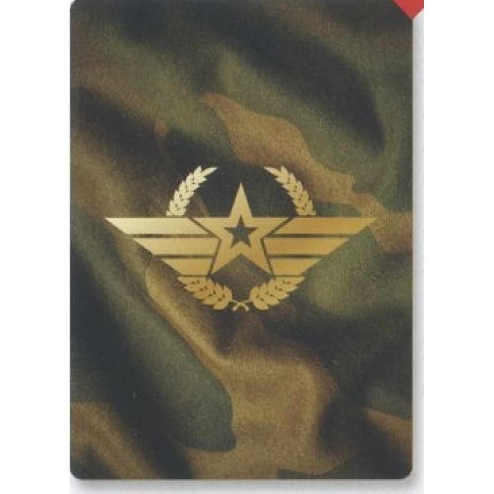 Logo Branded Camouflage Theme Poker Size Playing Cards