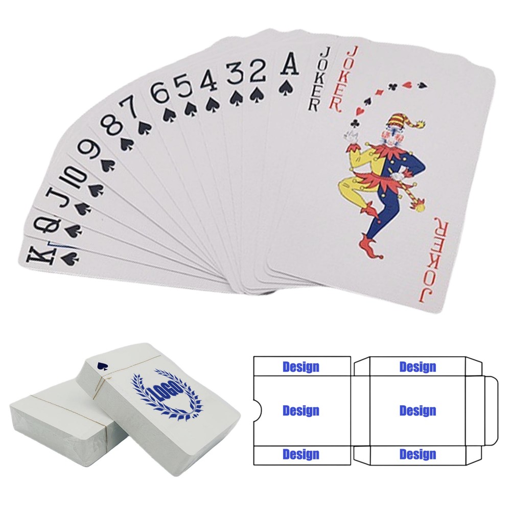 Advertising Standard Poker Playing Cards Set with Logo Advertising Standard Poker Playing Cards Set with Logo