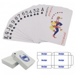 Advertising Standard Poker Playing Cards Set with Logo
