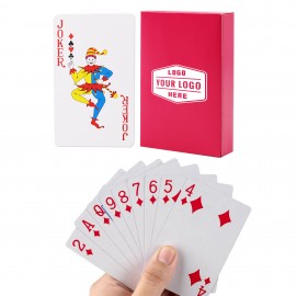 Full Color Premium Customized Standard Poker with Logo