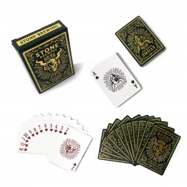 Gold Foil Playing Cards with Logo