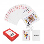 Customizable Deck of Playing Cards Cards in a Case with Logo