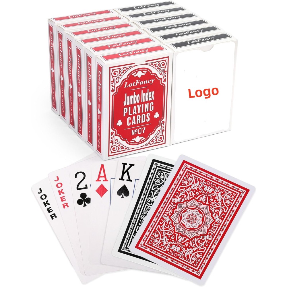 Custom Black Core Poker Playing Cards and Card Decks with Logo Custom Black Core Poker Playing Cards and Card Decks with Logo