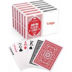 Custom Black Core Poker Playing Cards and Card Decks with Logo