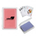 Custom Standard Playing Cards in Reusable Plastic Case