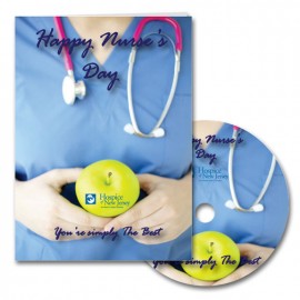 Promotional Happy Nurse's Day Greeting Card with Matching CD