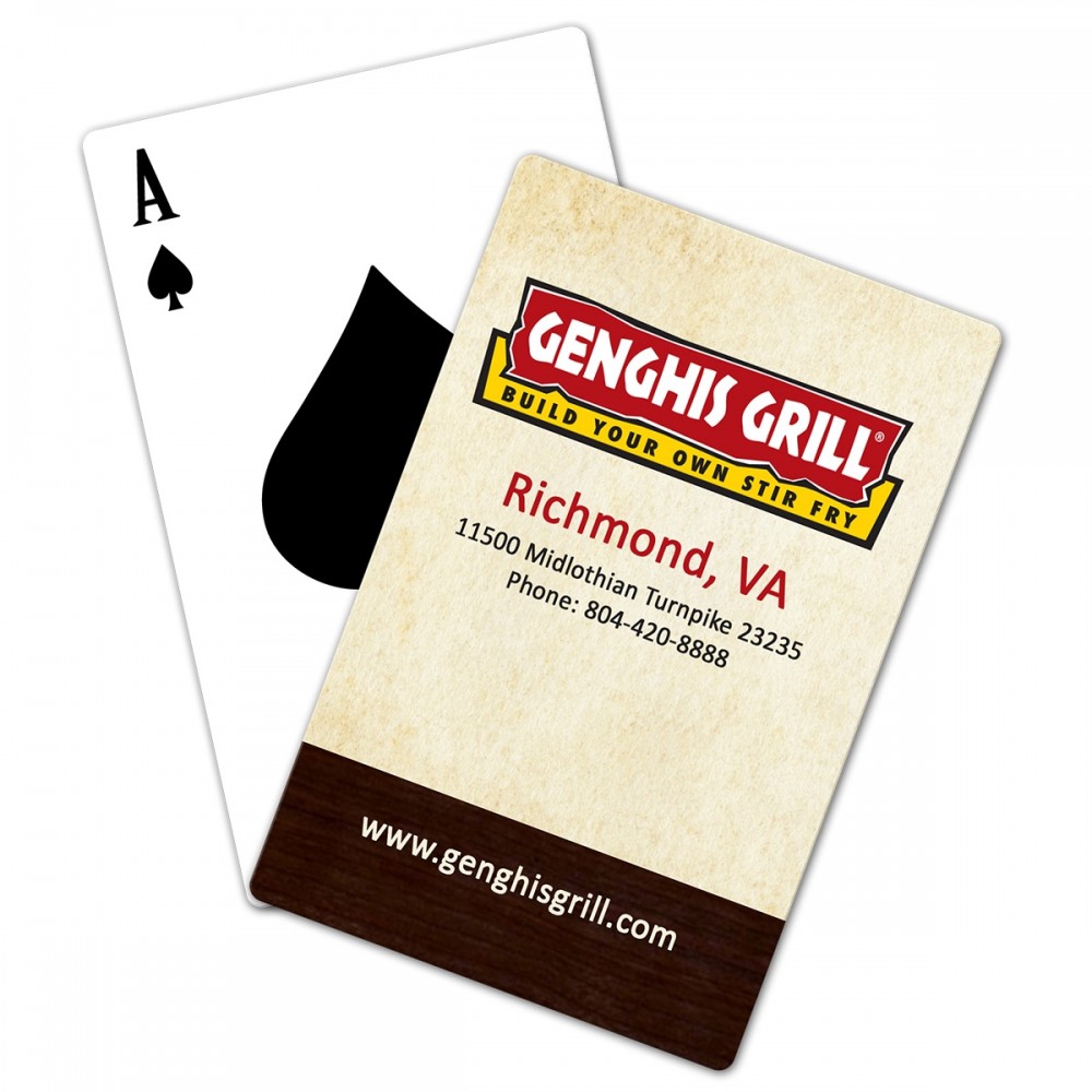 Promotional Deck of Standard Size Playing Cards