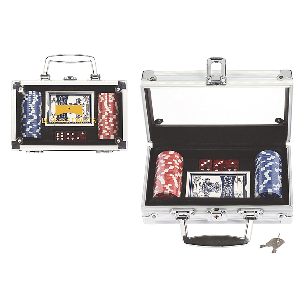 Customized Poker Set w/50 Chips