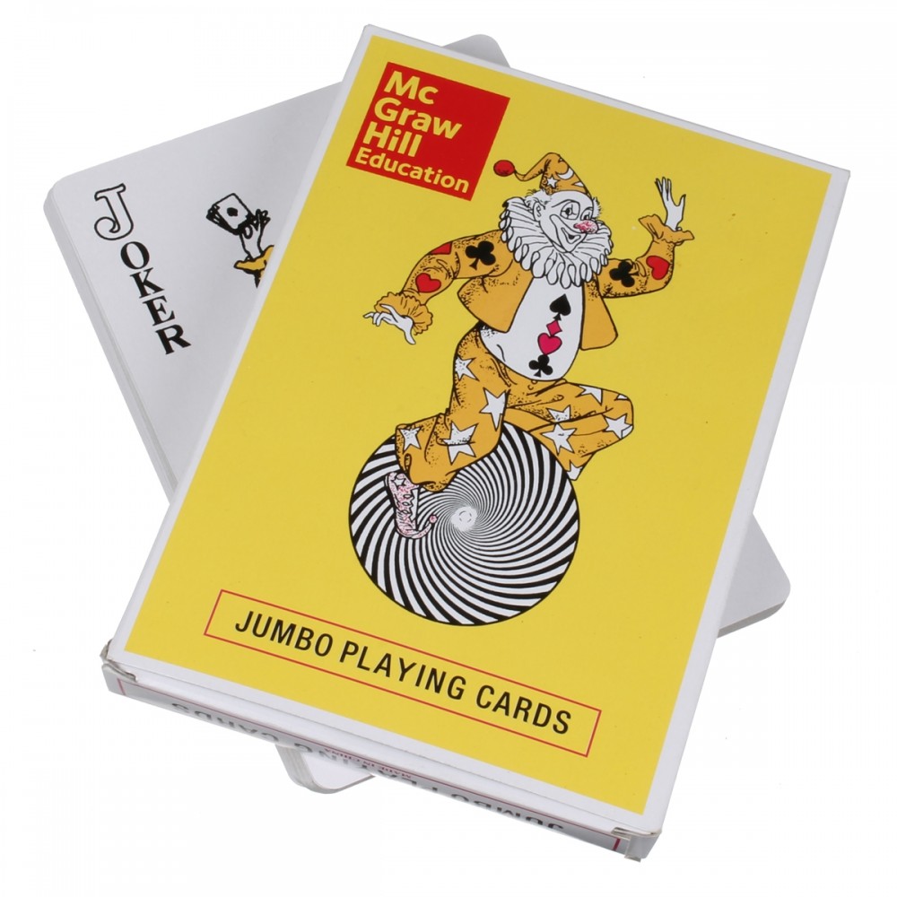 Logo Branded Jumbo Playing Cards Logo Branded Jumbo Playing Cards