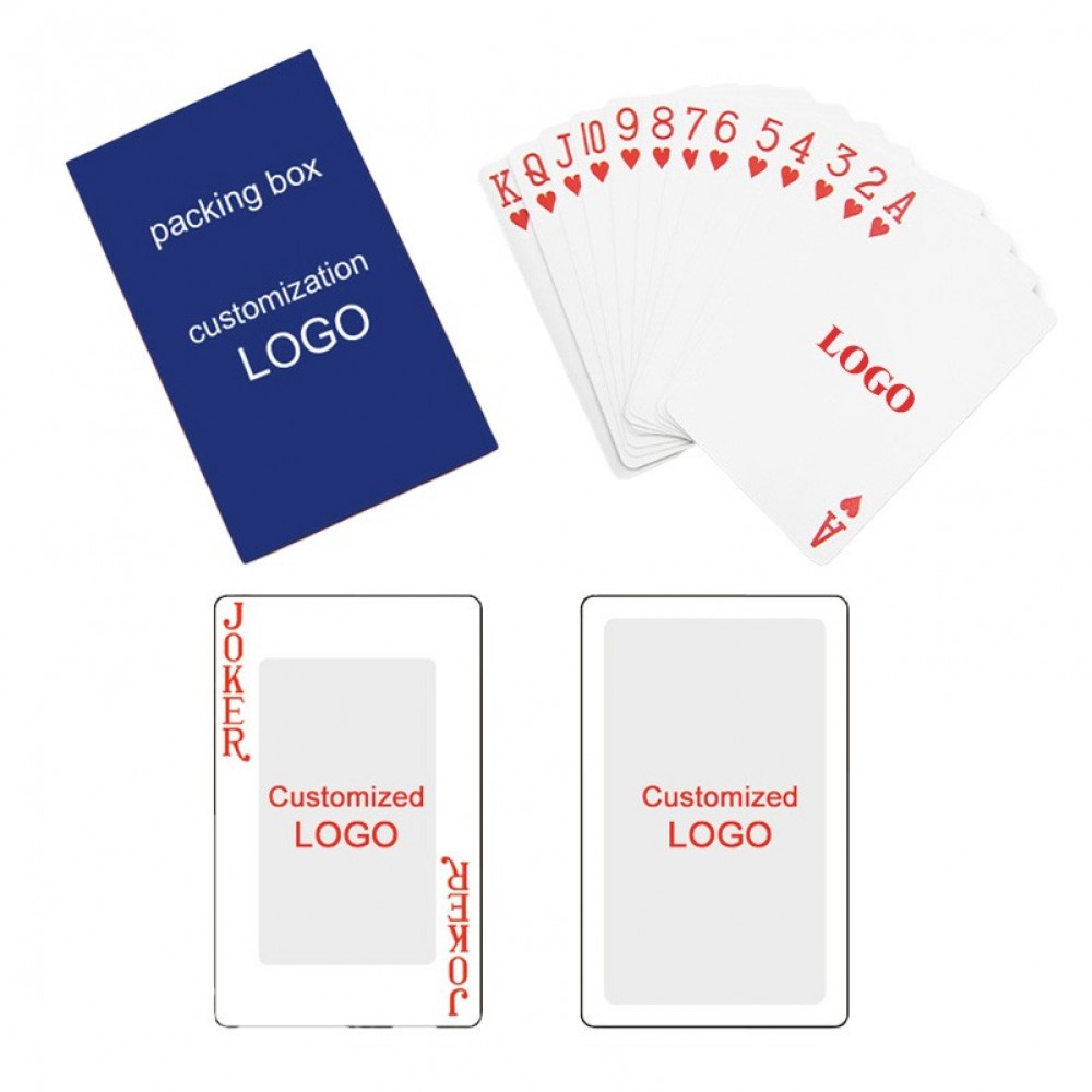 Playing Cards with Logo