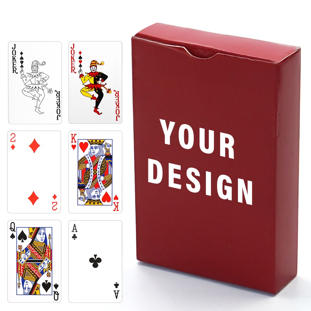 320GSM Customized Standard Playing Cards with Logo