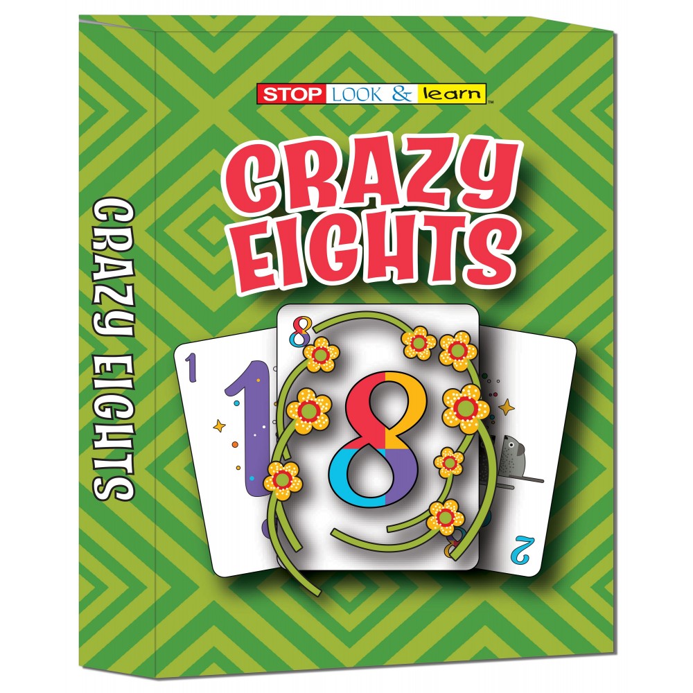 Flash Game Card Set - Crazy Eights with Logo Flash Game Card Set - Crazy Eights with Logo