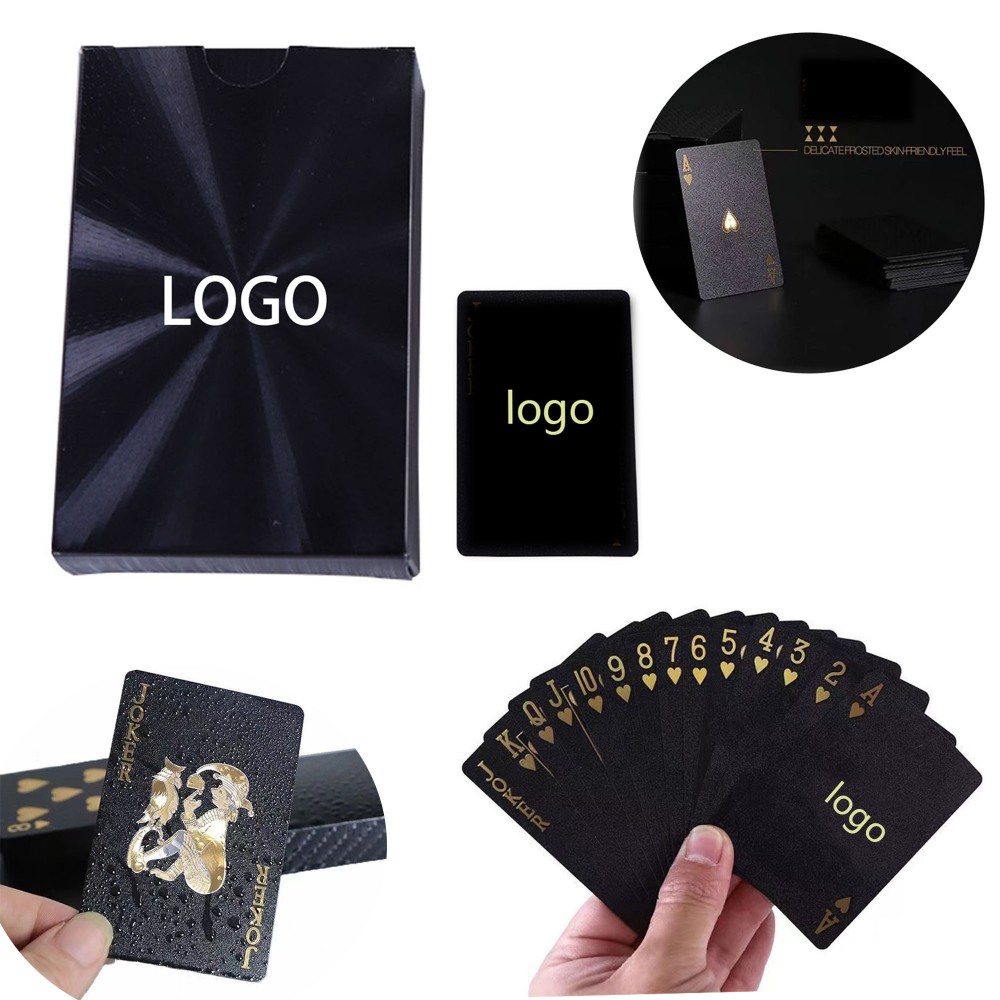 Custom Blackgold Playing Card Custom Blackgold Playing Card