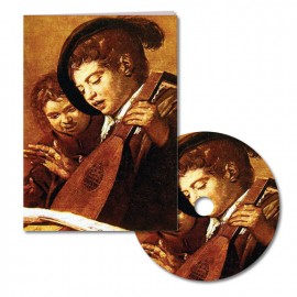 Customized Classic Art and Mandolin Thank You Note with Matching CD  Customized Classic Art and Mandolin Thank You Note with Matching CD