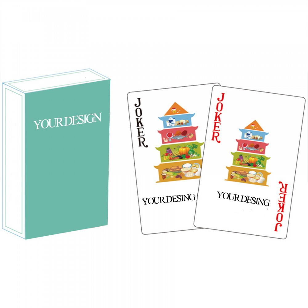 Logo Branded Standard Poker Cards Logo Branded Standard Poker Cards