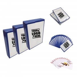 Custom MOQ 100 Full Color Playing Cards